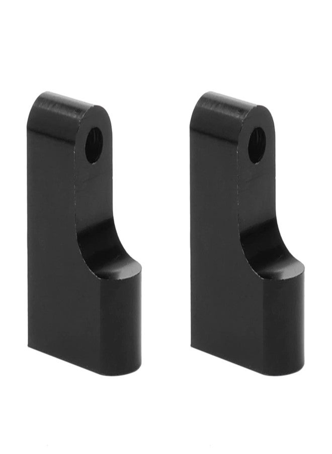Rowiz Black RC Aluminum Servo Mount AXIAL for 1/10 SCX10 Jeep Wrangler AX80028 for Pack of 2pcs - Image 1
